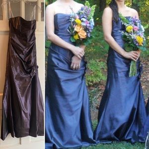 Deep Plum Prom or Wedding Dress